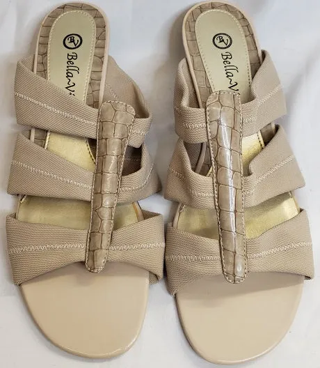 2.5" Maryam -- Women's T-Strap Wedge Mule Trendy Outdoor Shoes