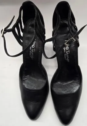 3.25" Rona -- Women's Tango Shoe -- Black Dad Style zipper