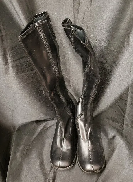 3" Gogo -- Women's Dress Boot -- Black Four Wear