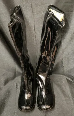Oxford Style 3" Gogo -- Women's Dress Boot -- Wide Calf -- Black Patent