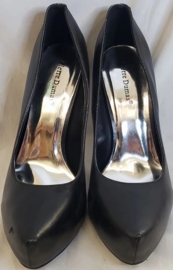 4.5" Jessie -- Women's High Heel -- Black Art Shade Museum Opening