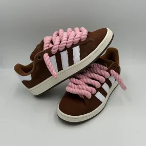 Adidas Campus 00s Brown "Rope Laces" Pink Ocean Edge