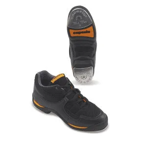 Josh -- Split-Sole Tap Dancesneaker -- Black/Gold Athletic Synthetic