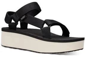 [Teva] Flatform Universal Sandal- Black Tan Wide Path
