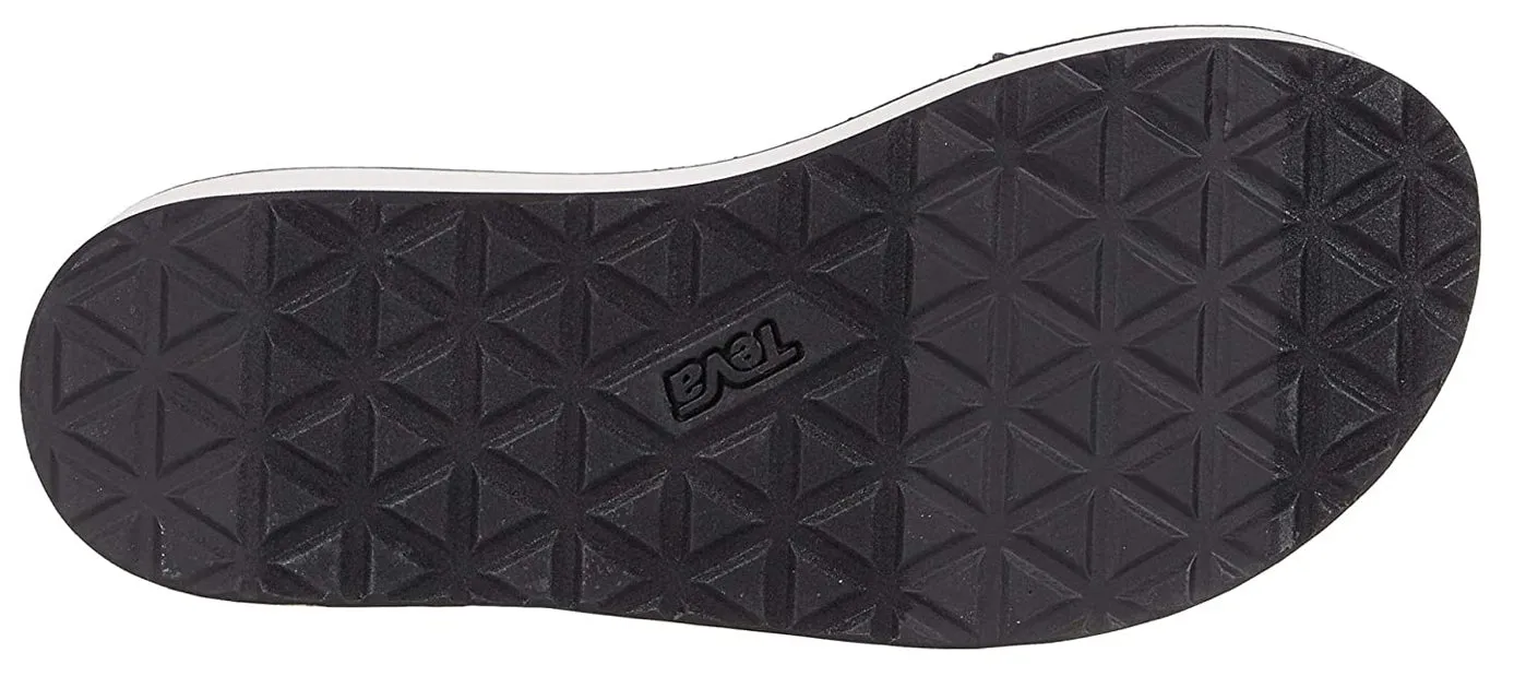 New In Abrasion resistant [Teva] Flatform Universal Sandal- Black Tan