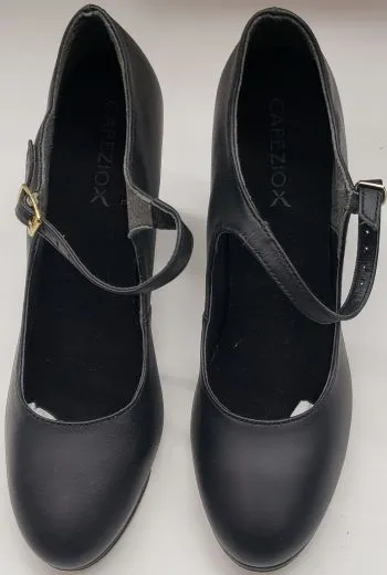 2.5" Manhattan Xtreme Tap -- Black Reinforced toe