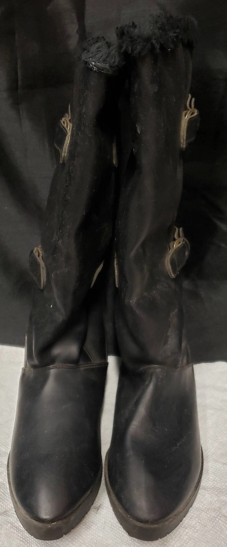 Street Shade Custom made Annalise -- Women's Man-Made Winter Boot -- Black