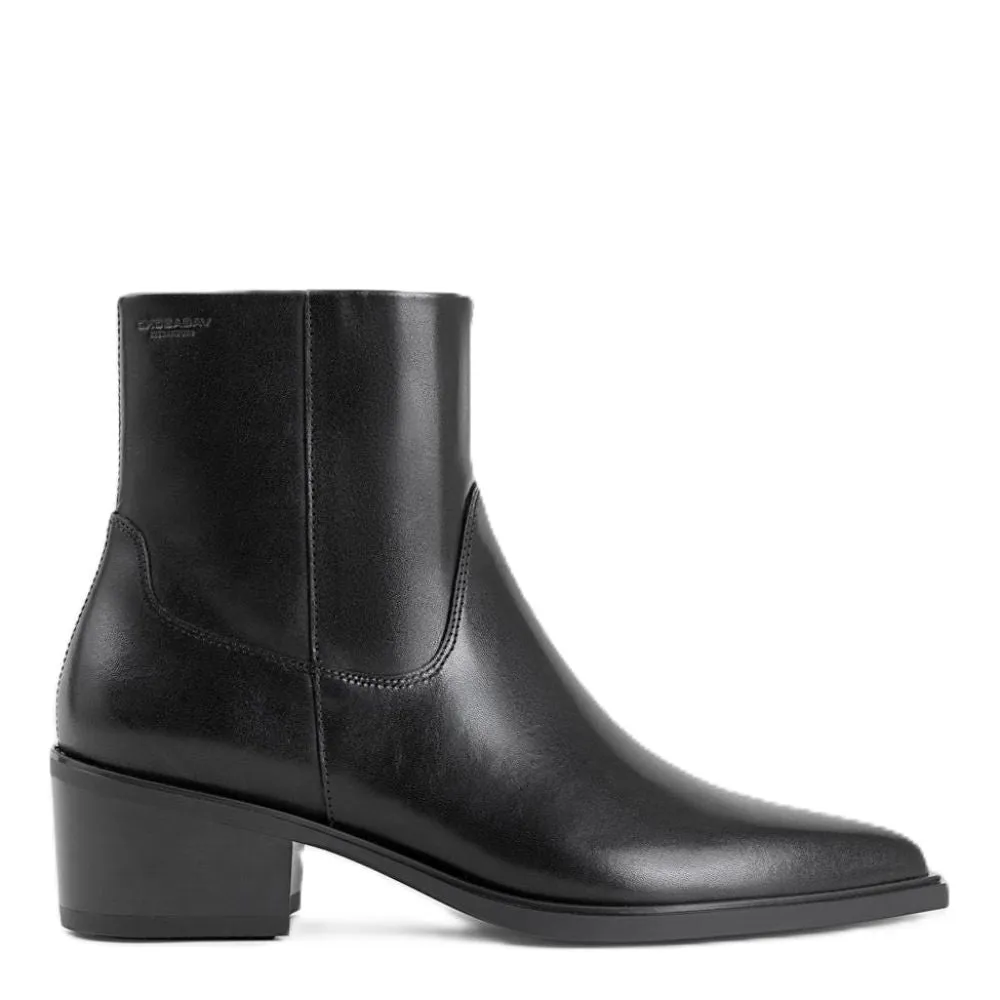 Heavy Duty Anti-Fatigue Ready Vagabond Women's Kelsey Boots in Black Leather