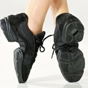 Jerry -- Split Sole Dancesneaker -- Black Dinner Look Enhanced grip