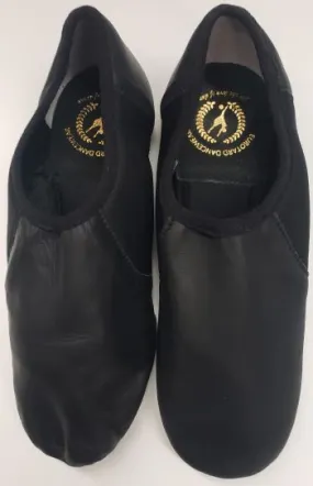 August -- Unisex Split Sole Jazz Slip-On Velvet Rich