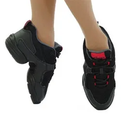 Fierce -- Split-Sole Dancesneaker -- Black mud proof Leg Long