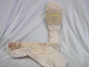 Athletic Wide fit Ballon Canvas -- Split Sole Ballet Slipper -- Pink