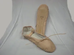 Track Run Economy Dansoft -- Leather Full Sole Ballet -- Pink