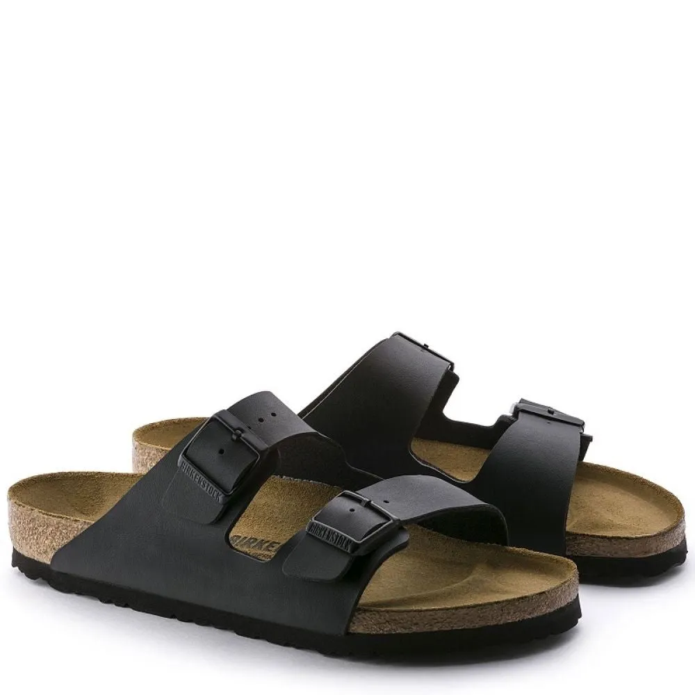 Birkenstock Arizona Birko-Flor in Black Orthopedic Arch Support Style Play Ventilation Channel System