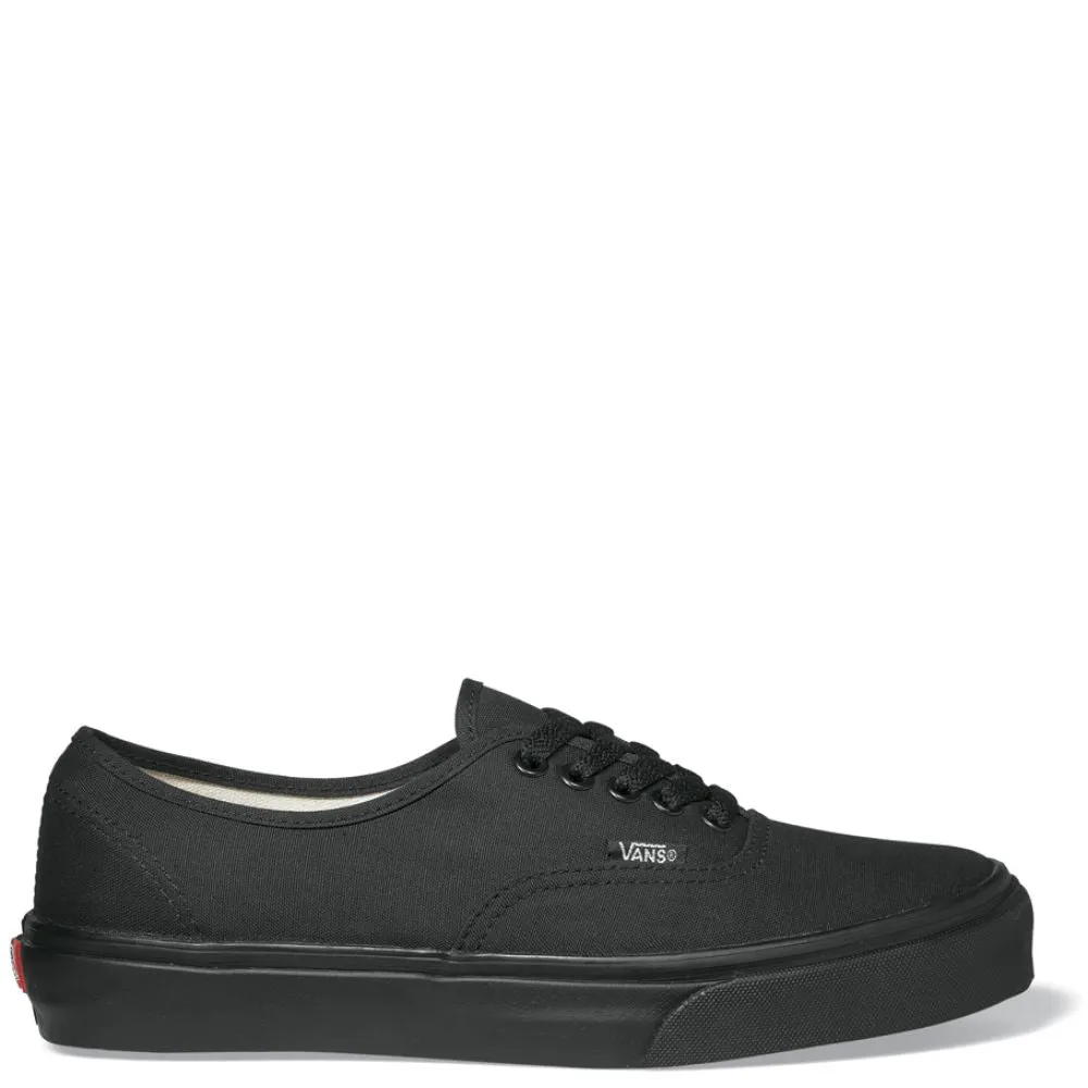 Vans Authentic in Black/Black Cool Aesthetic Comfort First Impact-absorbing