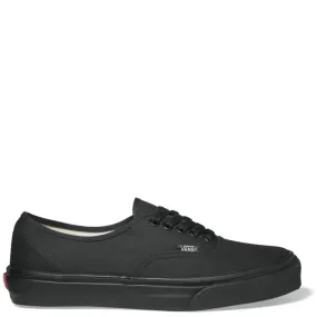 Vans Authentic in Black/Black synthetic leather