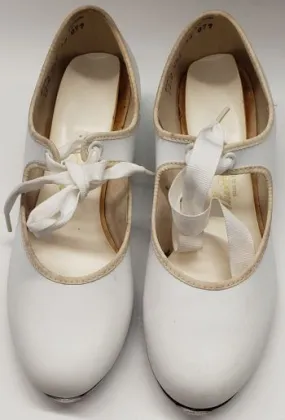 Yazmine III -- Women's Economy Tap Oxford -- White Teen Edge Freeze Proof