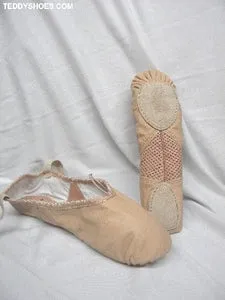 Run Free Airabesque Leather -- Split Sole Ballet -- Pink