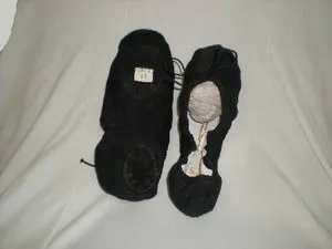 Future Walk Canvas Pro Lite 2 -- Split Sole Ballet -- Black