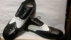 Charleston -- Swing Oxford -- Black/White Power Base Dinner Look