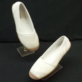 Open Glow Cherie -- Women's Canvas Espadrille -- White