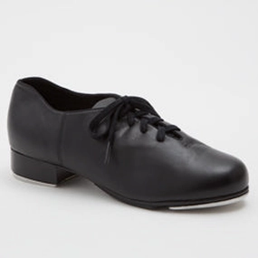 Caleb -- Unisex Tap Oxford -- Black Business Oxfords