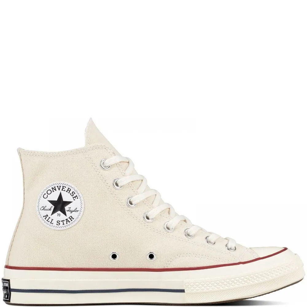 Converse Chuck 70 Hi in Parchment/Egret/White Sandal Durable Fashionable Beach Footwear