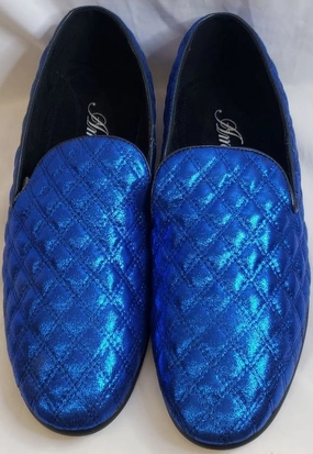 Nordic Calm Clawson -- Men's Slip-On Dress Shoe -- Royal Blue