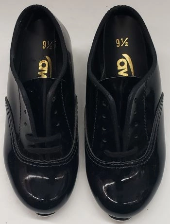 Cleveland -- Boy's Tap Oxford -- Black Patent Comfort Fit