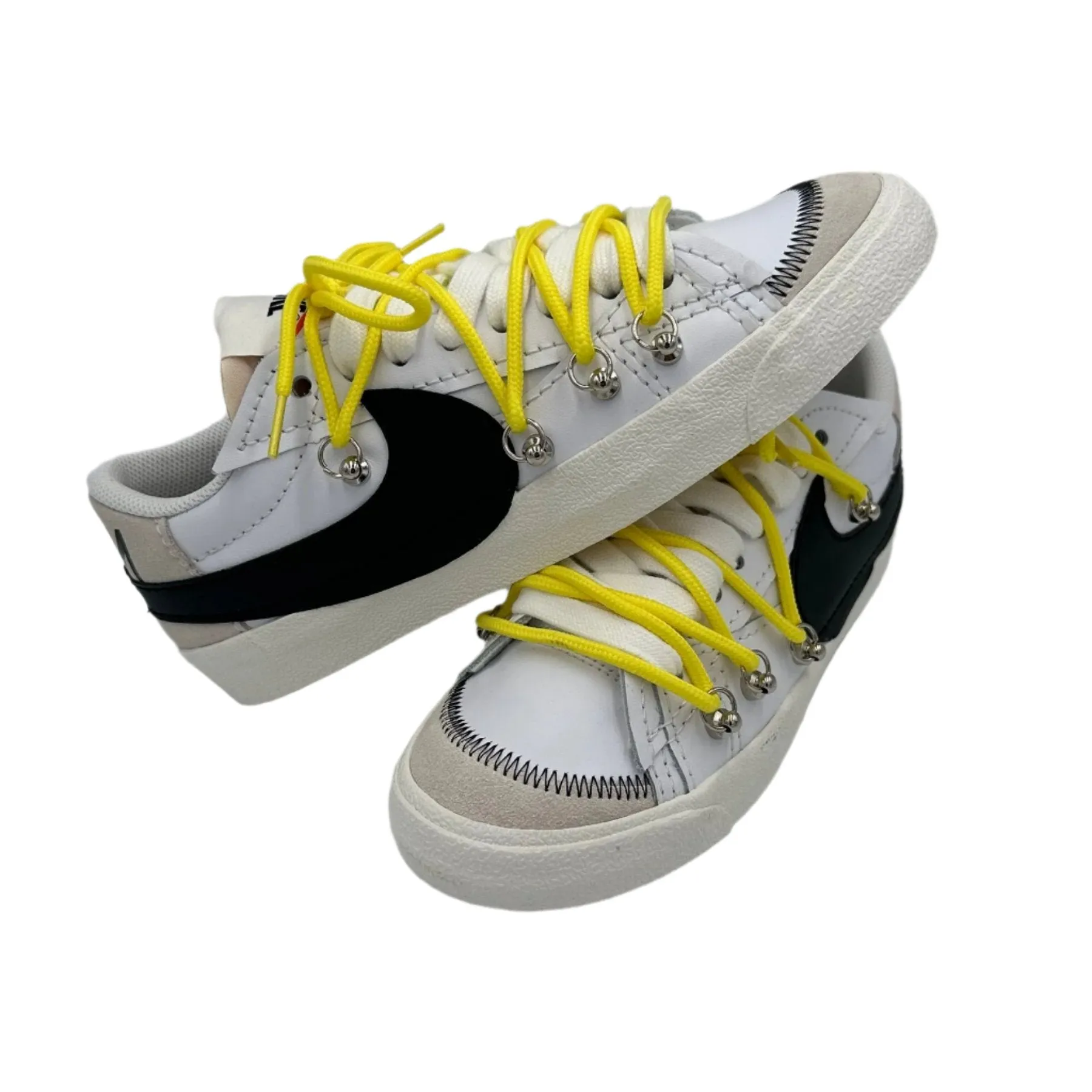 Nike Blazer Low '77 Jumbo White ??Over Laces Yellow?? Peak Step