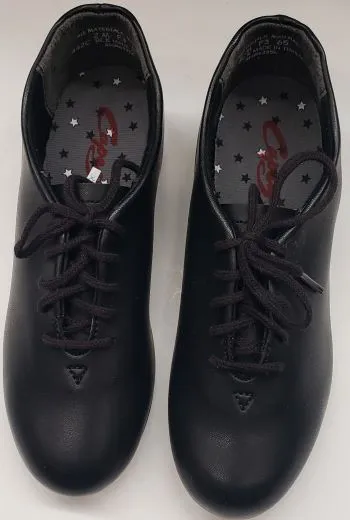 John Jr. II -- Boy's Economy Tap Oxford -- Black Early Jog Play Mode