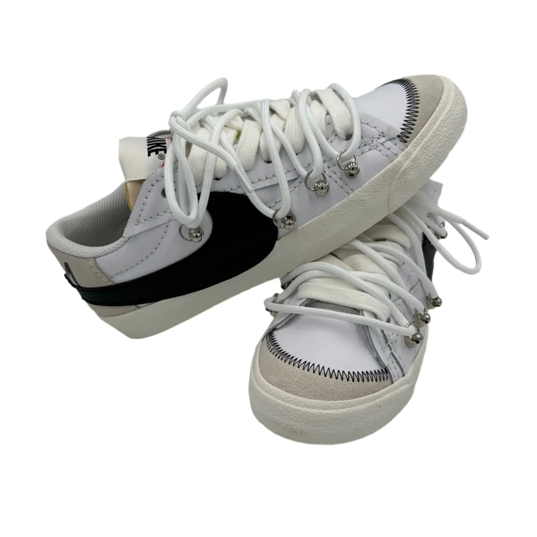 Easy To Clean Nike Blazer Low '77 Jumbo White ??Over Laces White??