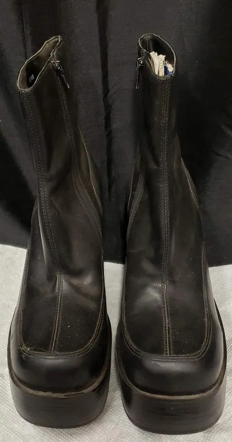 Derby Style 3" Thea -- Women's Platform Ankle Boot -- Black