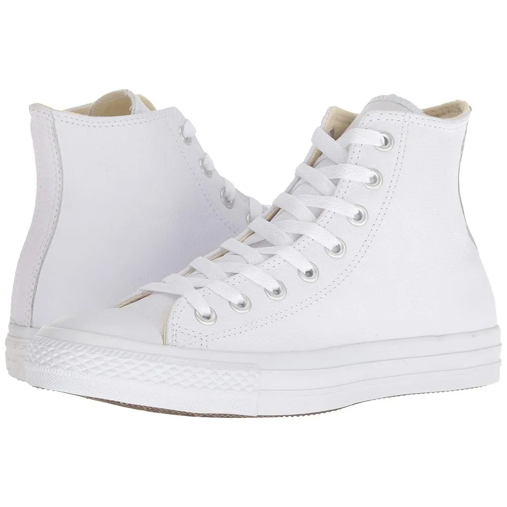 Stretch Knit Upper Refined Ease Converse Chuck Taylor All Star Leather Hi