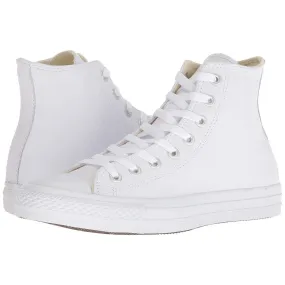 Stretch Knit Upper Refined Ease Converse Chuck Taylor All Star Leather Hi