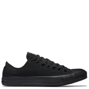 Converse Chuck Taylor All Star Low Top in Black Monochrome Timeless Heels Stay Casual