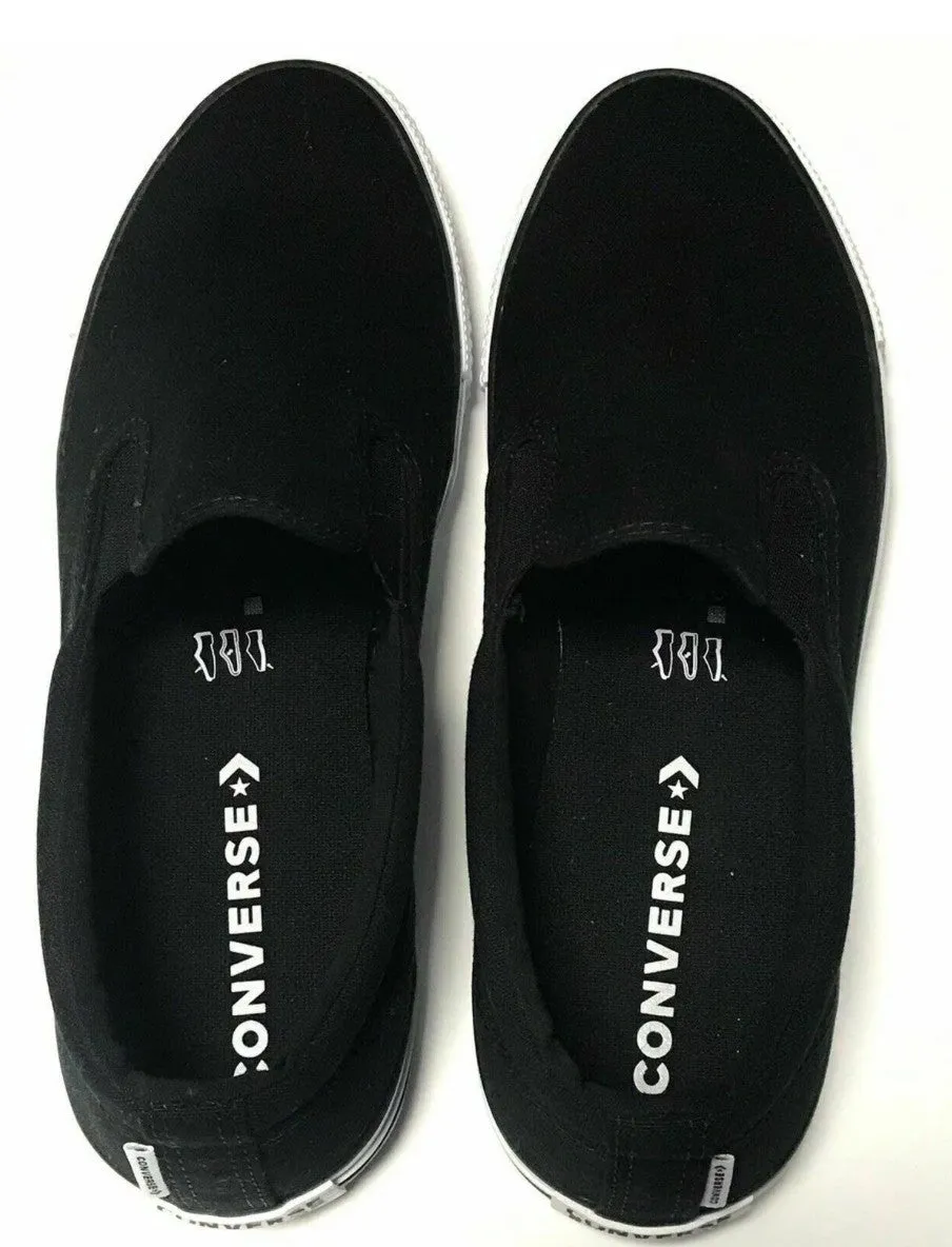 Gym Life Dad Style Converse Ctas Double Gore Slip Black/White/Black 167941F