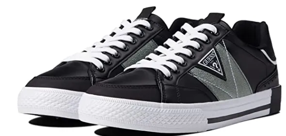 Winter Base Vintage Love GUESS MENS STITCH BLACK