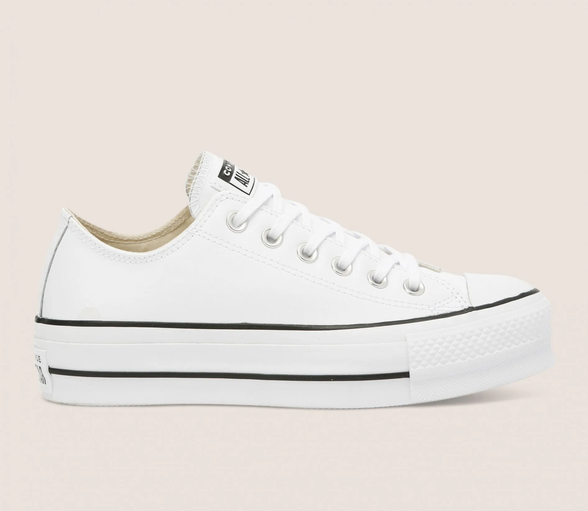 CT LIFT LEATHER PLAT LOW Converse Flexible