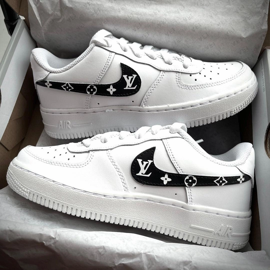 Neo Pop Camera Look Custom Black Lv Airforce 1