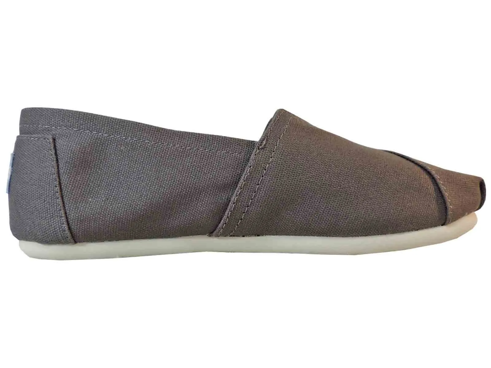 Sky Light Timeless Fit Toms women's Classic Grey Canvas Slip On