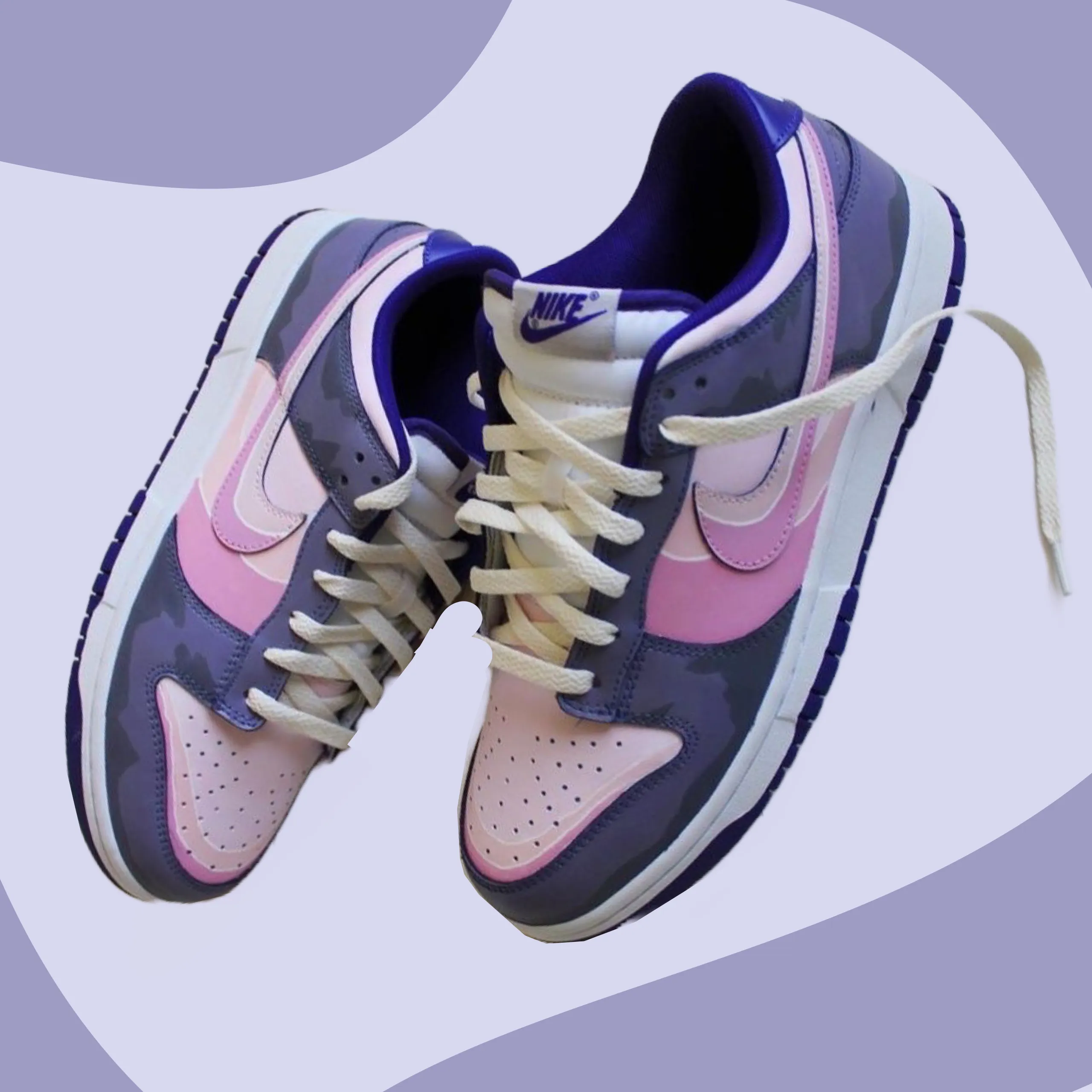 Custom Grape Juice Dunks Business Mode