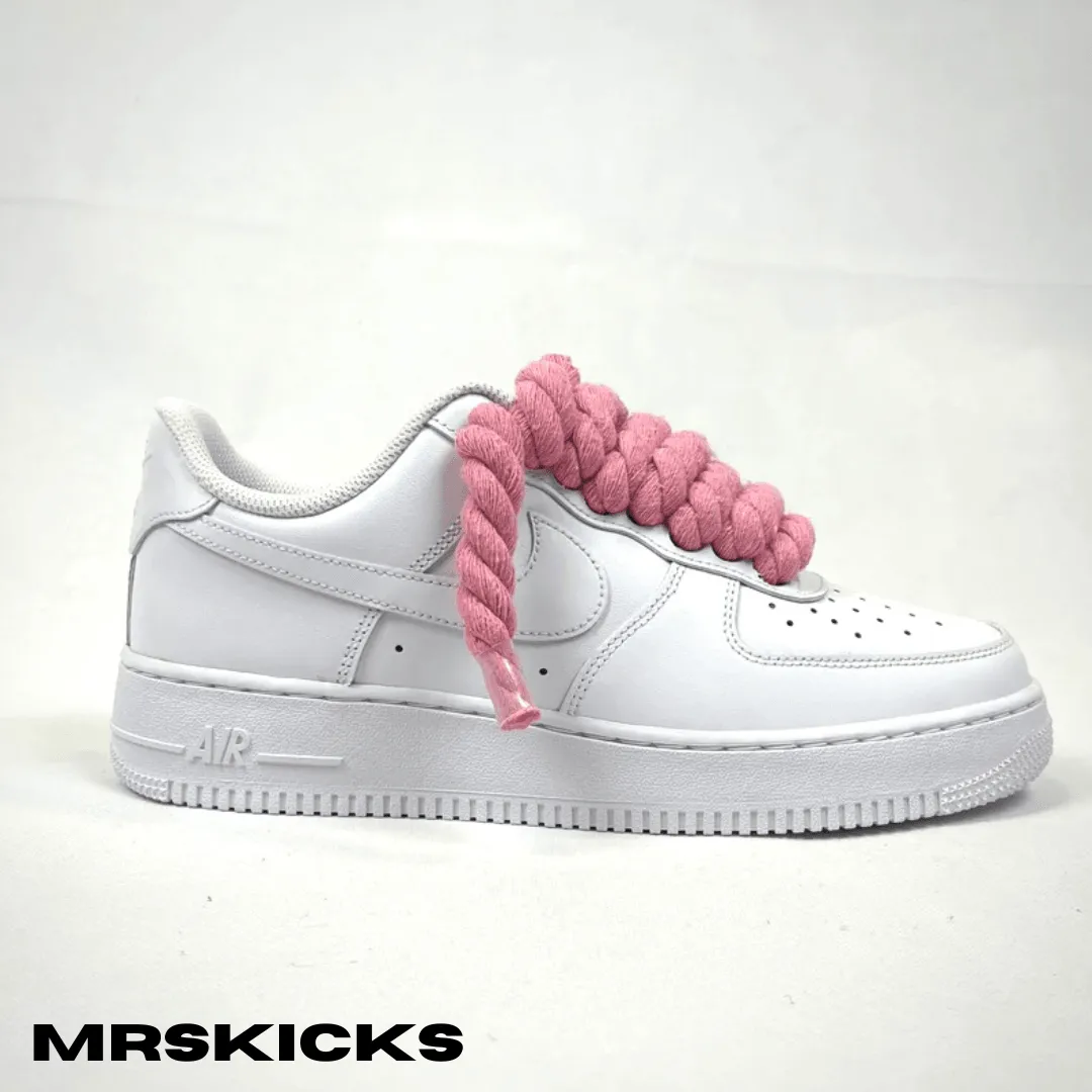 Vintage Mood Garden Walk Custom Pink Rope Airforce 1