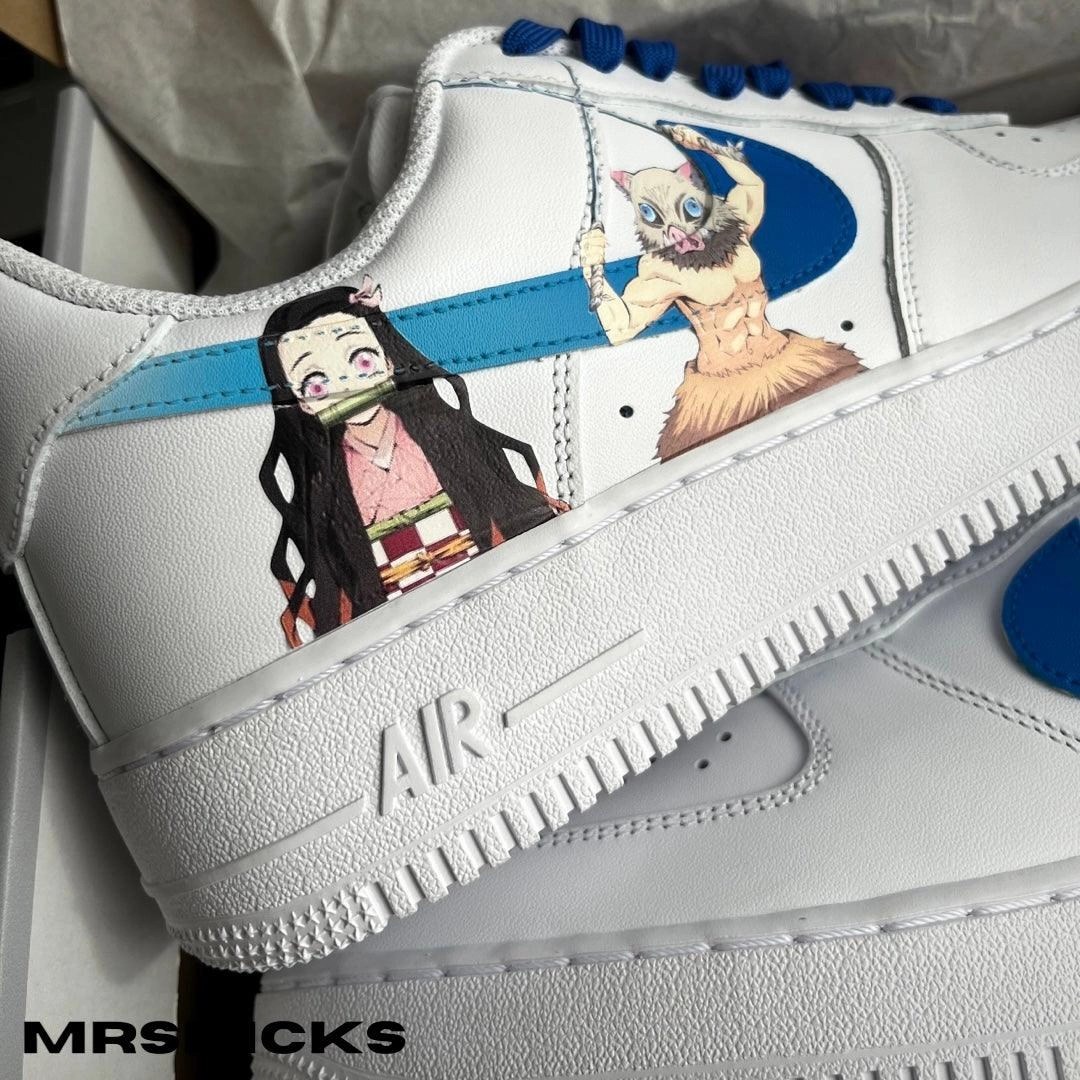 Custom Anime Airforce 1 Quick Life Gel Soft