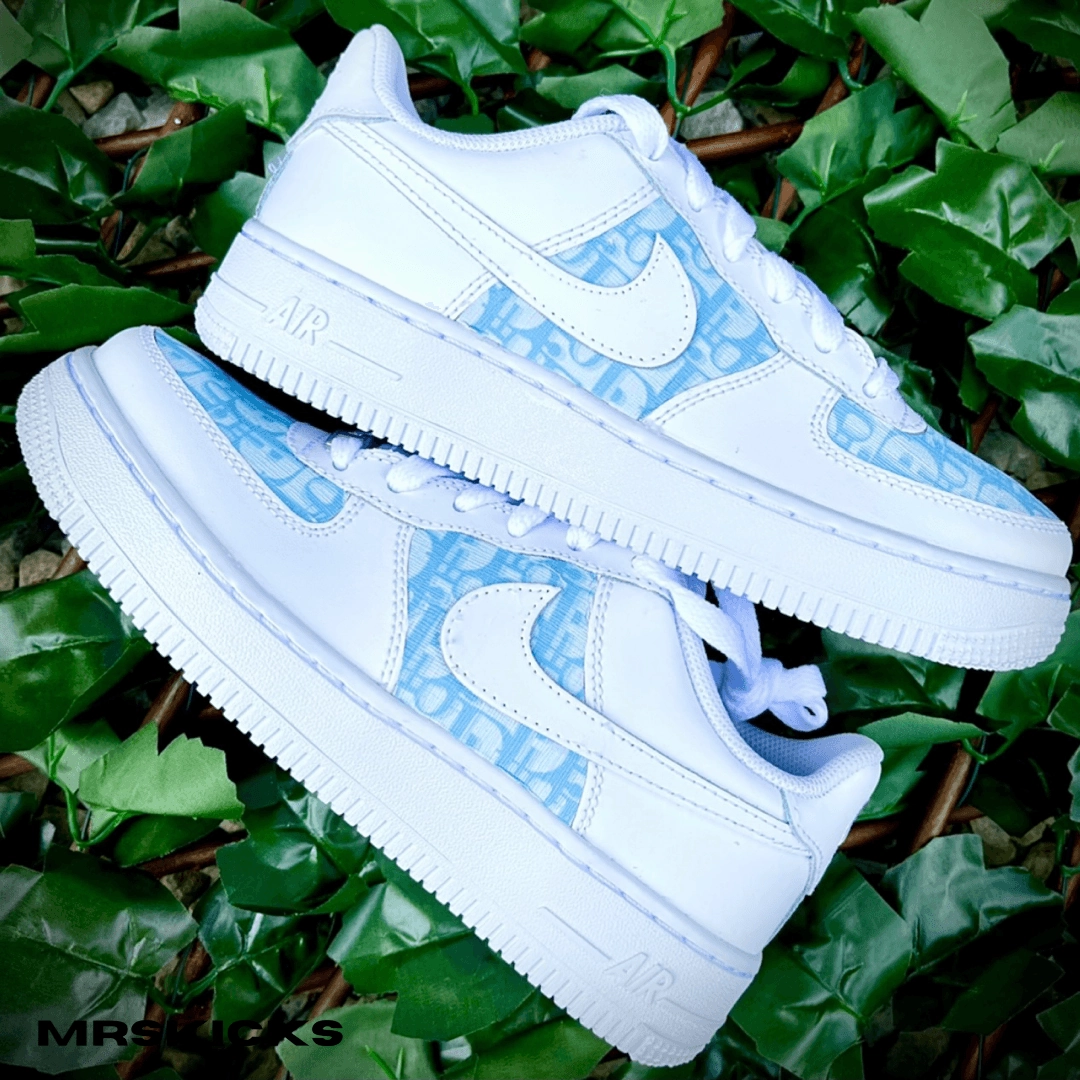 Fast pace Daily Chill Custom Baby Blue CD Airforce 1