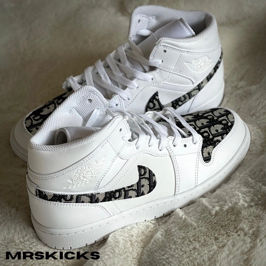 Desert Path Custom Black CD Jordan 1