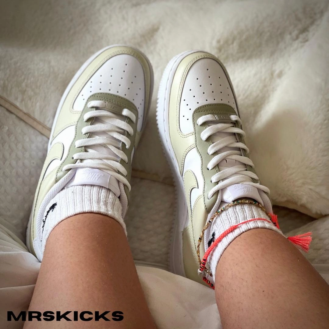 Kind Glow Custom Cream Airforce 1