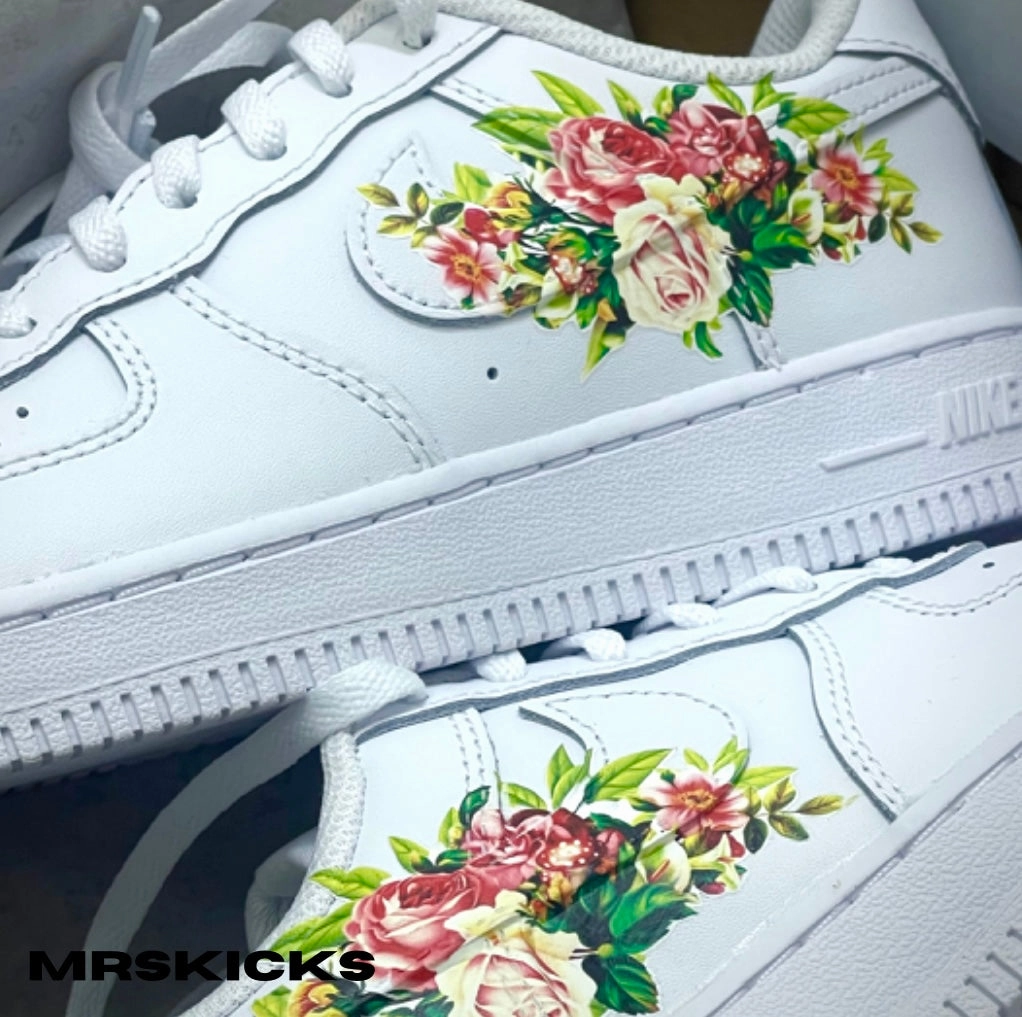 Stable construction Custom Floral Airforce 1