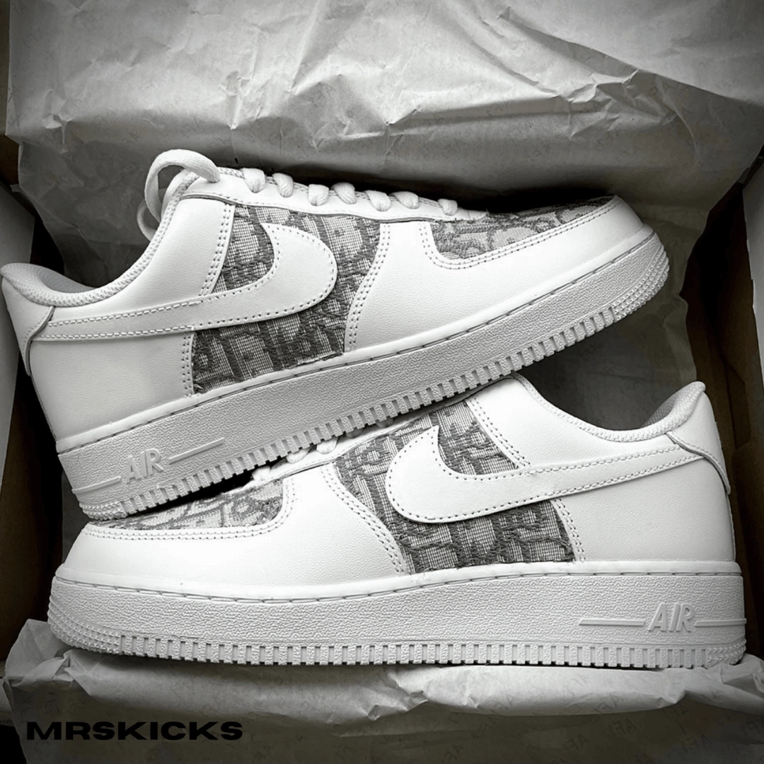 Custom Grey CD Airforce 1 Shock Guard