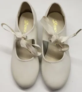 Chic Fit Wet Land Daniyah Jr. -- Children's Tap Shoe -- White